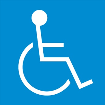 Handicap) Signs - Small (5/Pack)