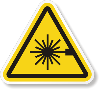 Laser Warning Labels and Decals