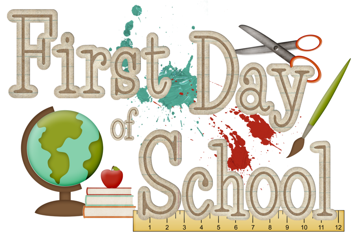 First Day Of School Clipart