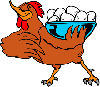 Chicken With Eggs Cartoon | Free Download Clip Art | Free Clip Art ...
