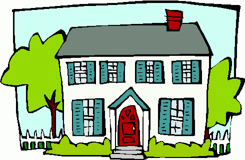 Homes Cartoon Clipart
