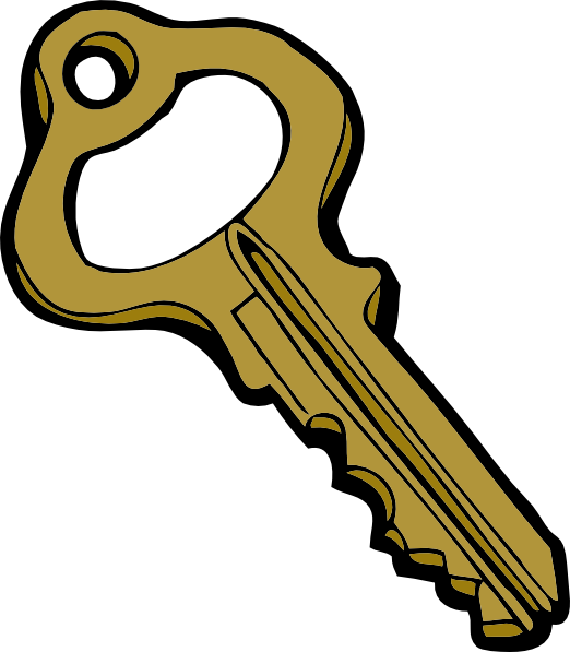 Clip art of key
