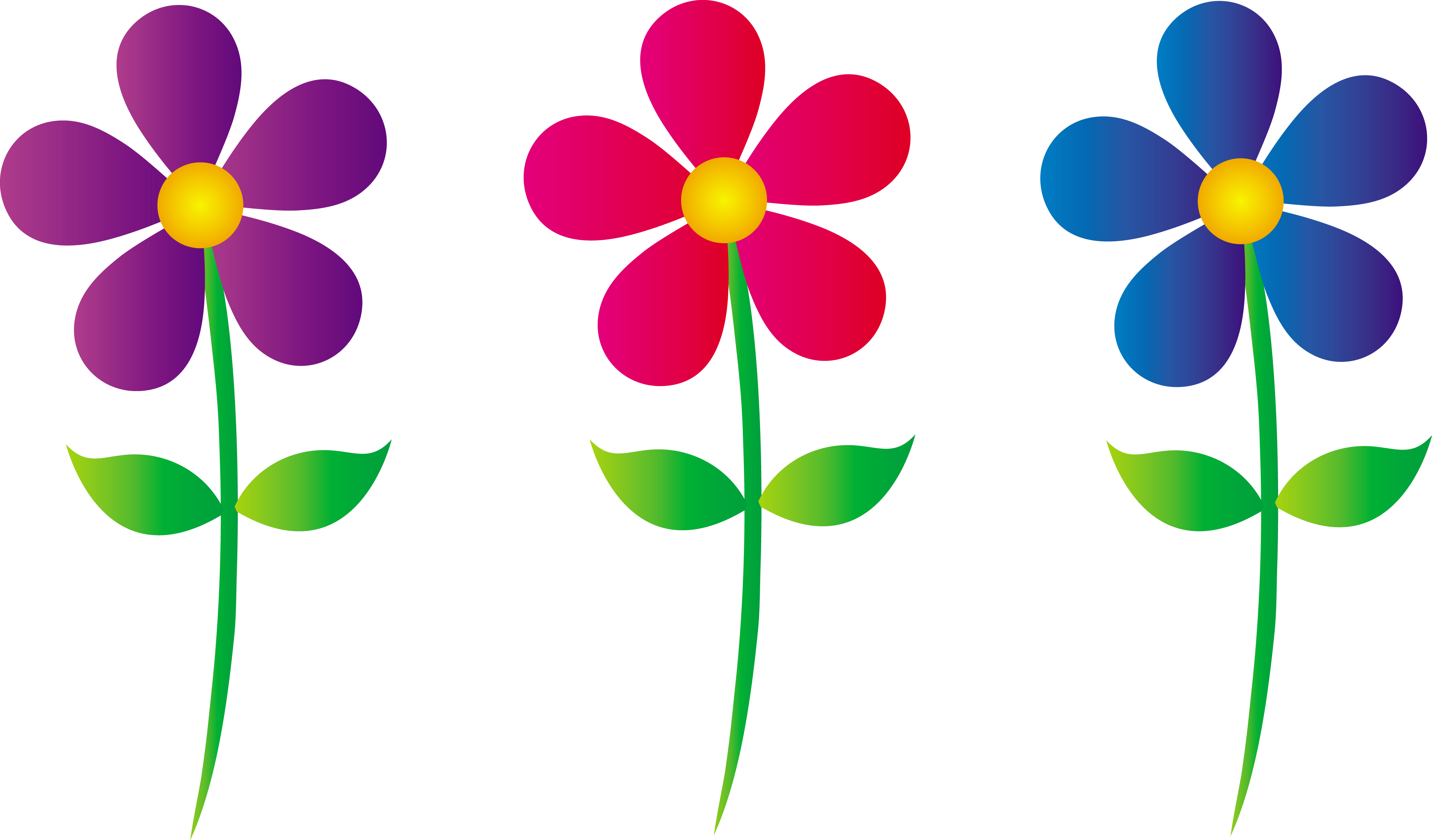 Cartoon Flower Borders Clipart - Free to use Clip Art Resource
