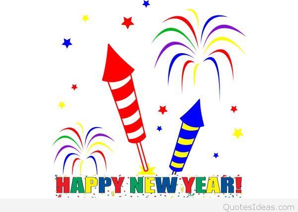 Free clip art Happy new year 2016