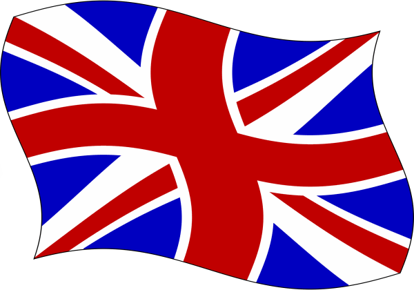 American British Flag Clipart