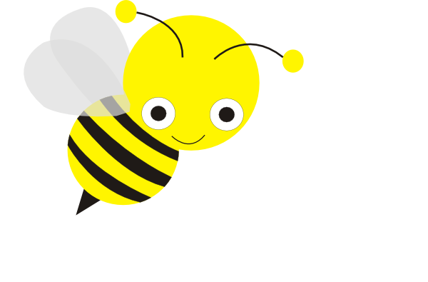 Bee y clipart free