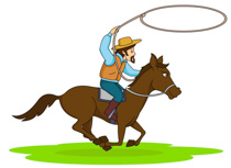 Free Cowboys Clipart - Clip Art Pictures - Graphics - Illustrations