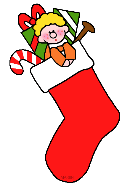 Christmas Stocking Art ClipArt Best