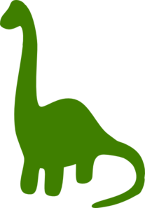 Clip art, Cute dinosaur and Green