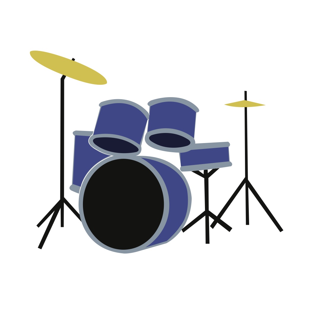 Free SVG File Download – Drum Kit – BeaOriginal - Blog
