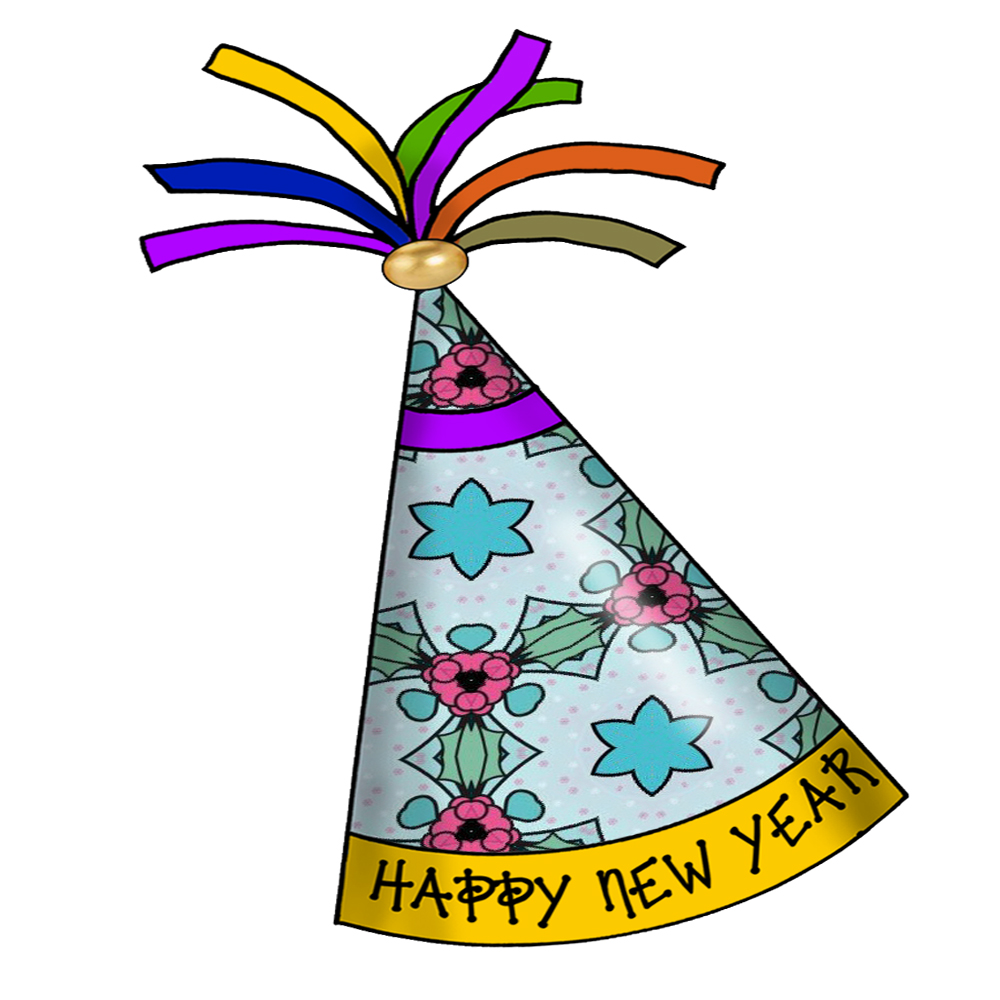 new years top hat clipart - photo #28