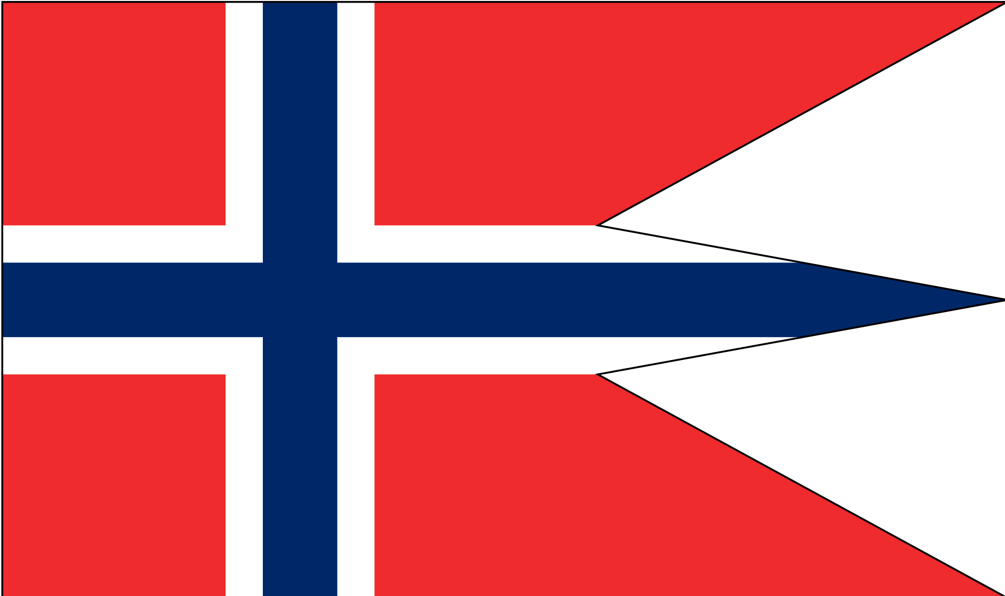 Clip Art: Norwegian state and War Flag Drapeau ...