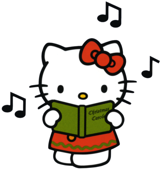 Christmas Hello Kitty Cartoon Character Clipart Image 3 - I-