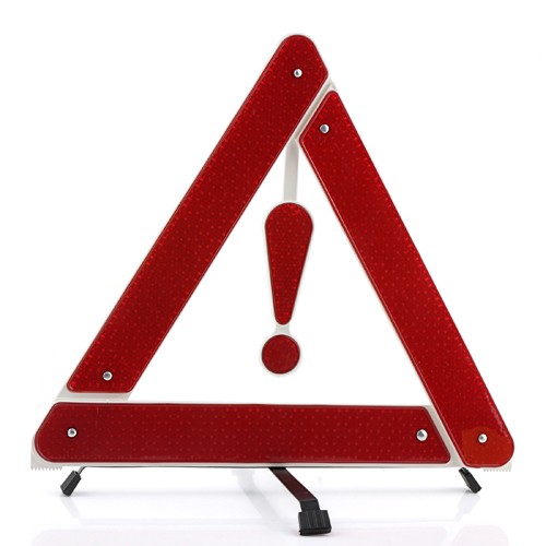 Triangle Shaped Warning Board Warning Sign Caution Board for Car ...