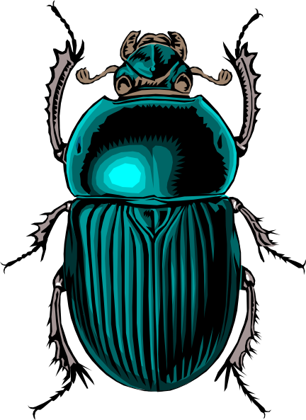 Beetle Bug clip art Free Vector