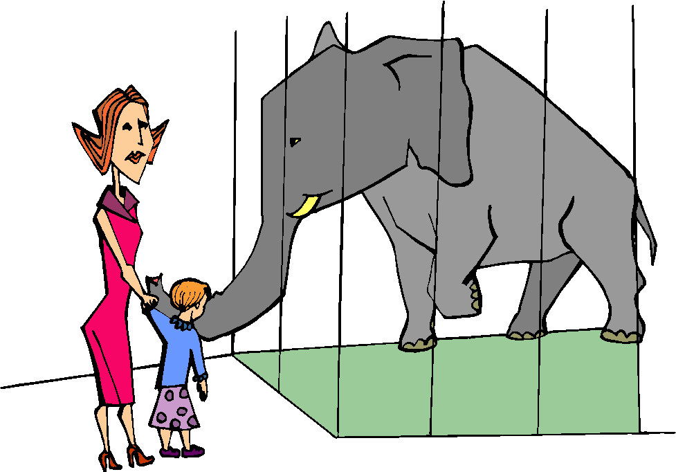 clipart picture of a zoo - photo #23