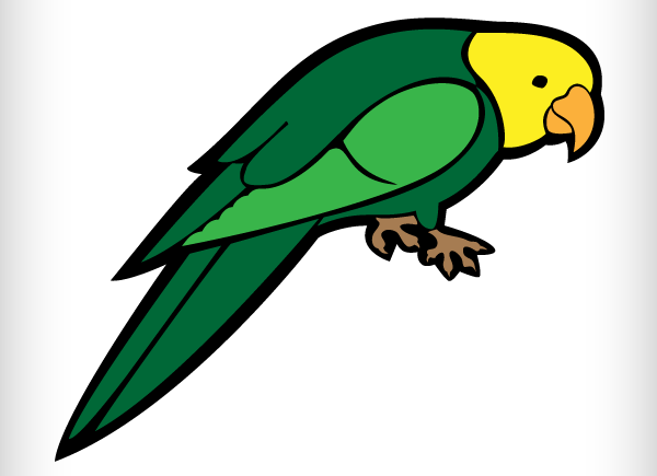 clipart of parrot - photo #28