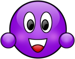 Purple Smiley Face - ClipArt Best