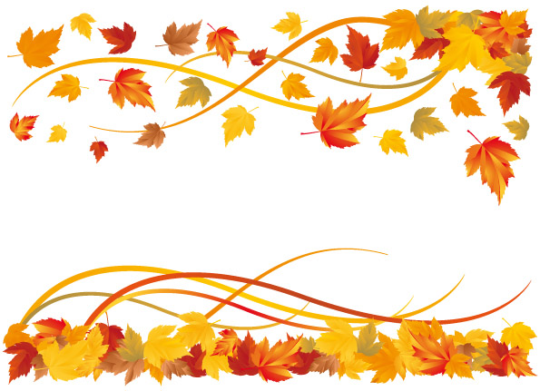 clip art fall leaves border - photo #18