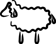 Sheep Stickers | Sheep Decals - Car Stickers