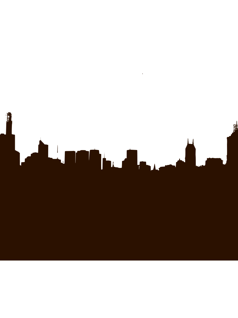 Clipart - City skyline