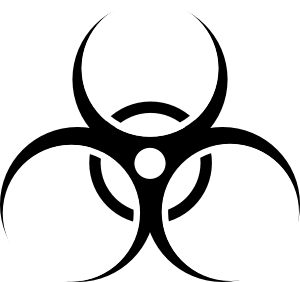 Biohazard Symbol Clip Art - vector clip art online ...