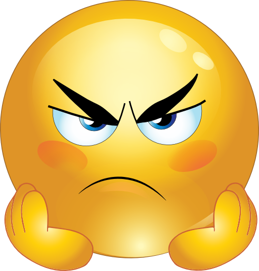 Angry Smiley Emoticon Clipart Royalty Free Public ...