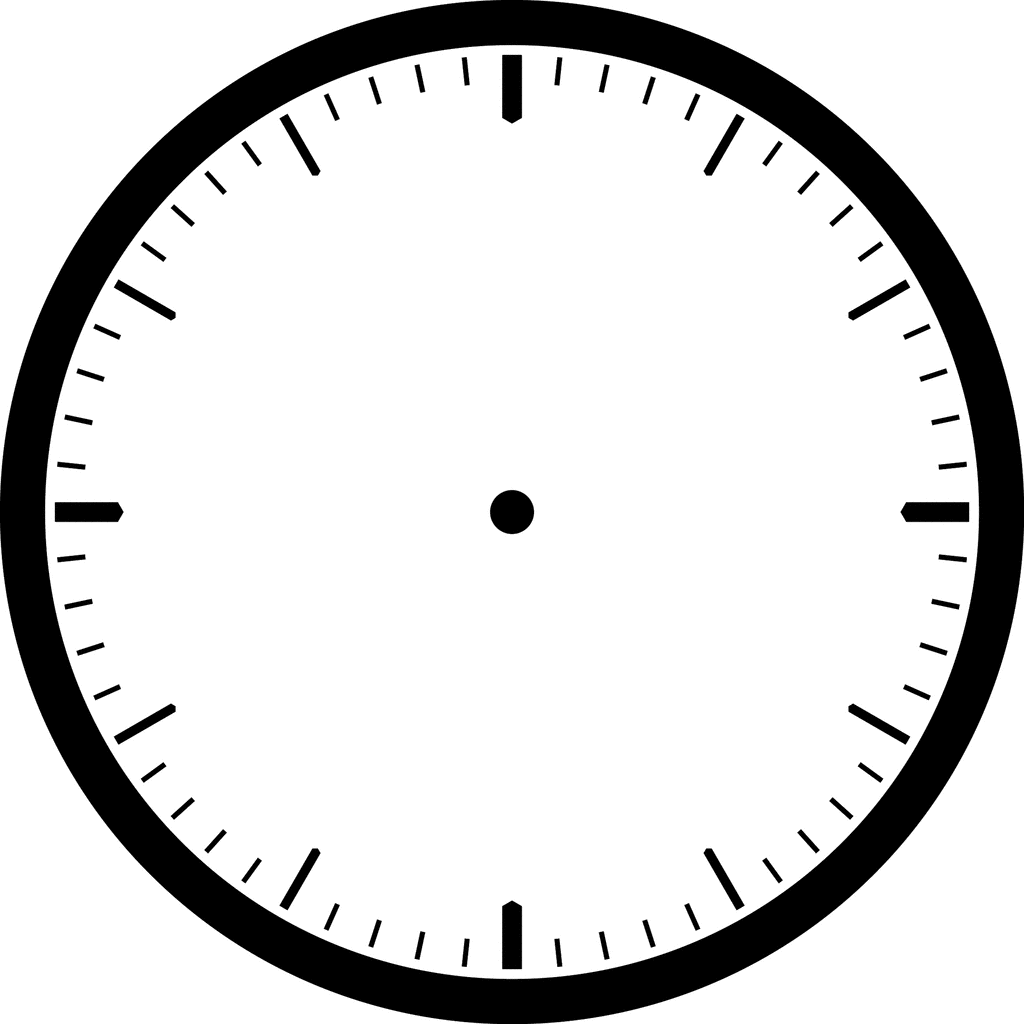 clipart clock face no hands - photo #15