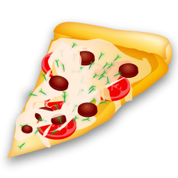 Slice Of Pizza Icon, PNG ClipArt Image