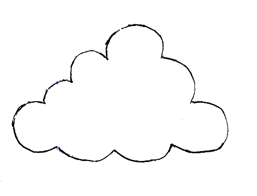 Rain Cloud Coloring Page - ClipArt Best