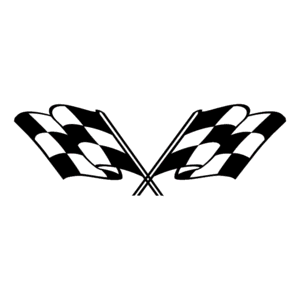 Checkered flags logo, Vector Logo of Checkered flags brand free ...