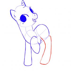 How to Draw My Little Pony, Friendship is Magic Style, Step by ...