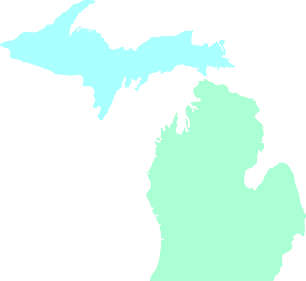 Michigan Map Outline - ClipArt Best