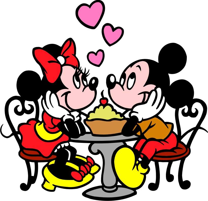 Disney Micky& Mini Mouse Malheft 
