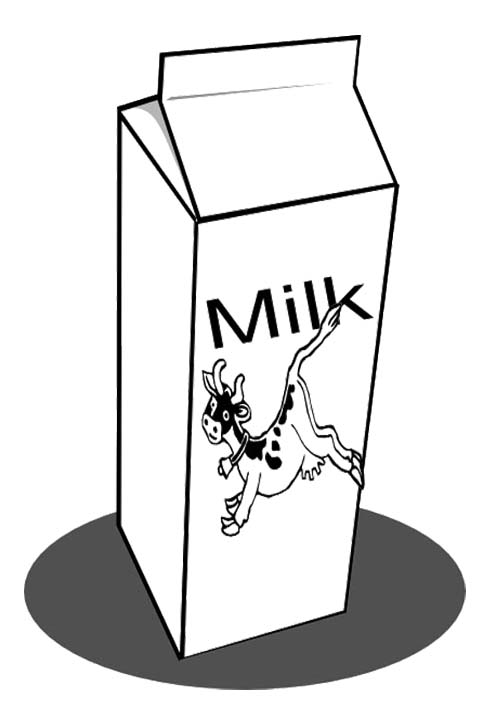dairy coloring pages - photo #31