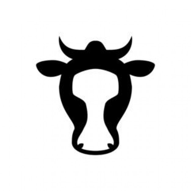 cow head clip art - photo #19