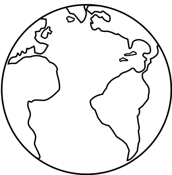 Easy to Make 9 pics of earth coloring page color earth coloring