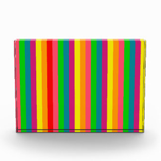 Colors Of The Rainbow Acrylic Awards | Zazzle