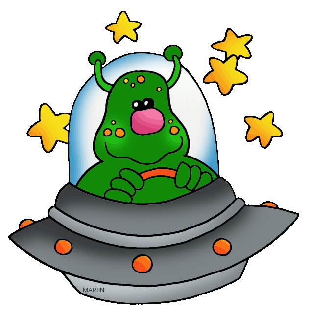 free clipart alien spaceship - photo #37