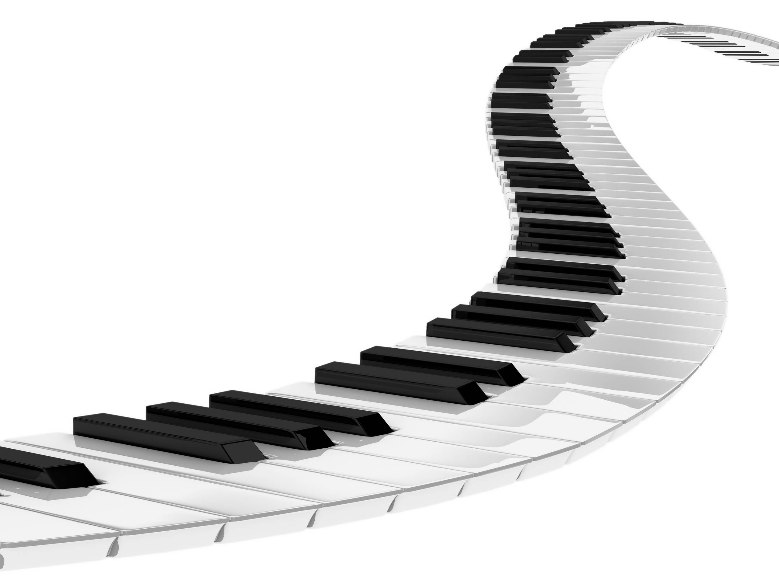 Wavy Piano Keys Clip Art - ClipArt Best