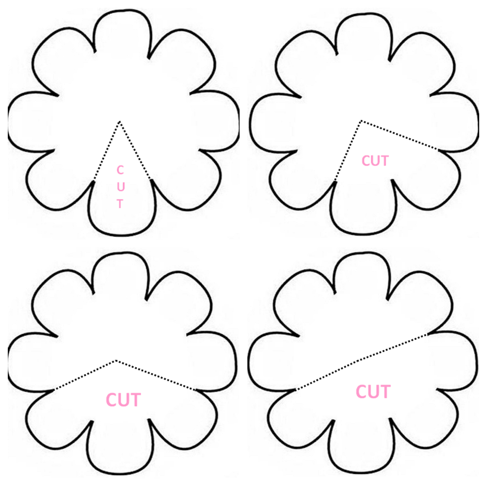 Flower Template Printable