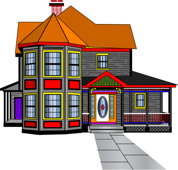 big house clipart - photo #1