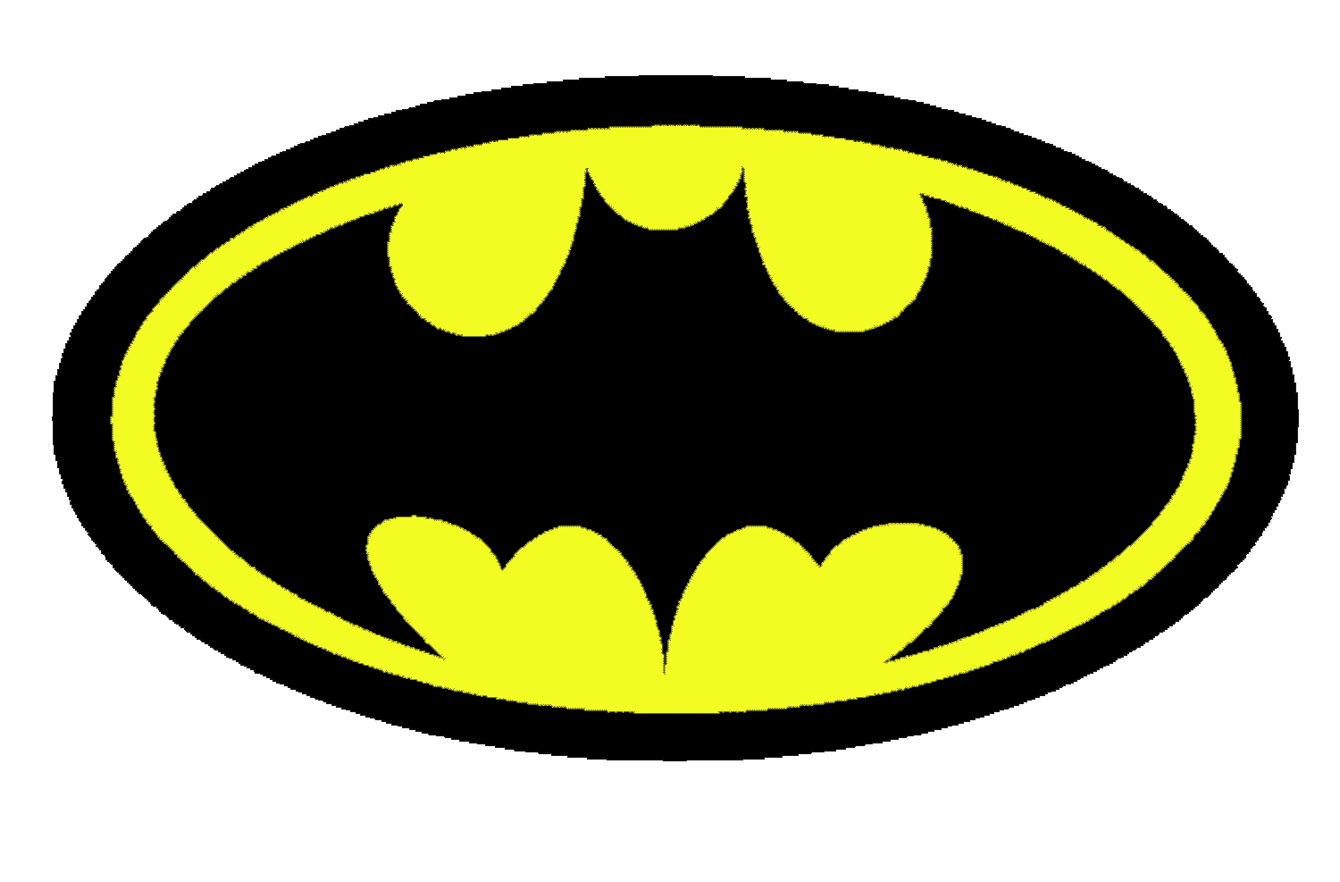 Batman logo clipart