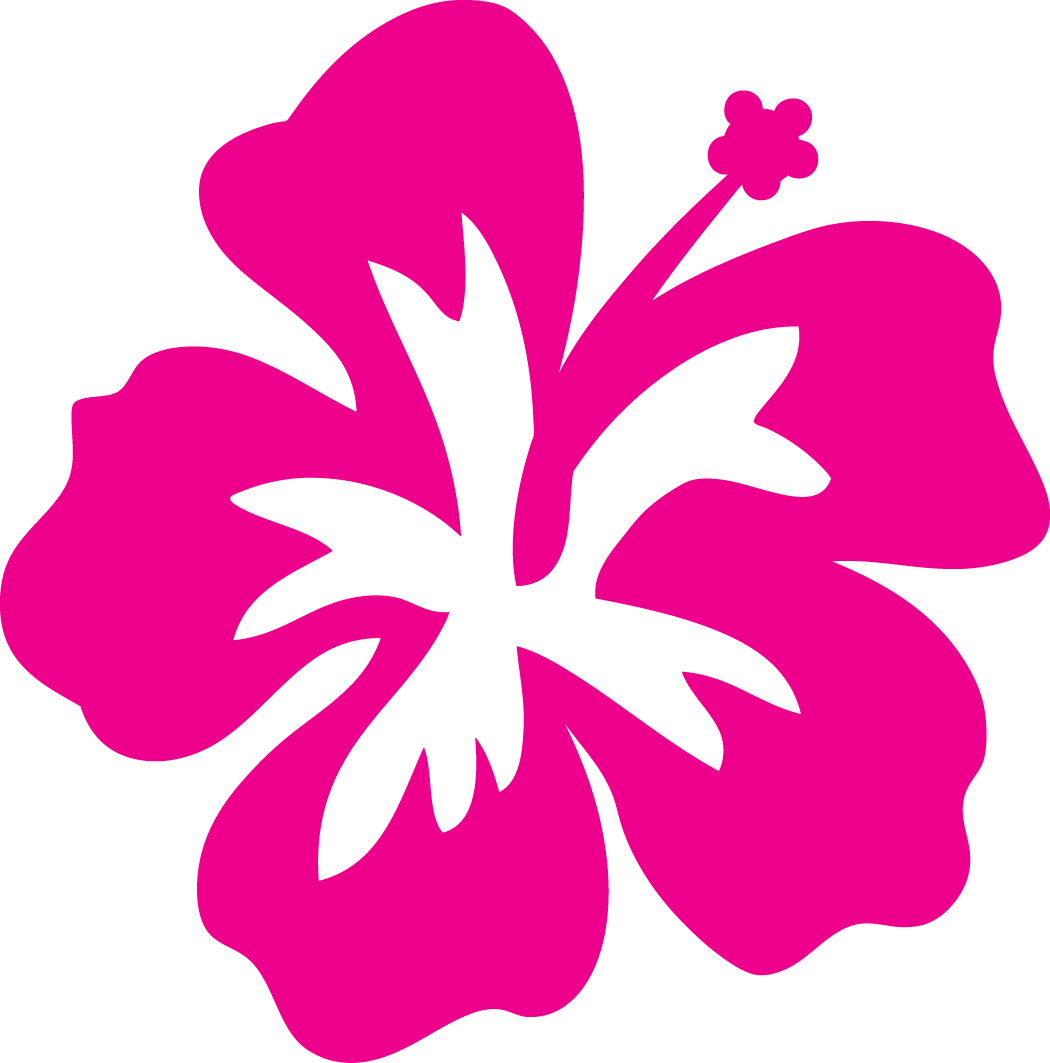 Hawaiian Flower Stencils ClipArt Best