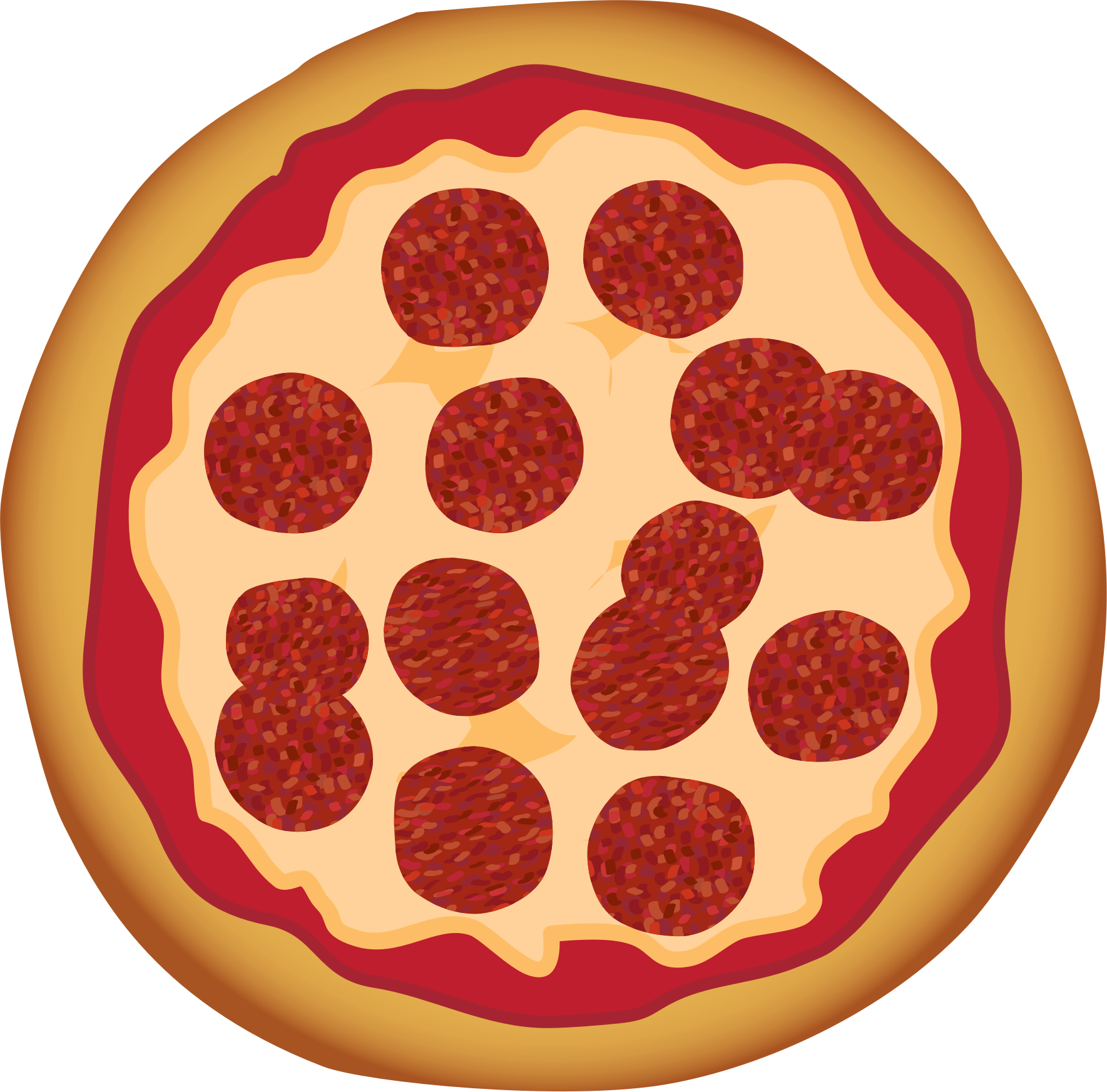 clipart pizza<