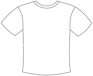 Printable T Shirt Template Mike Folkerth King Of Simple Western