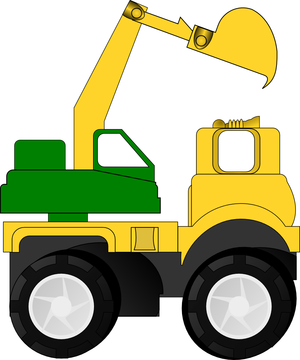 yellow truck clipart - photo #36