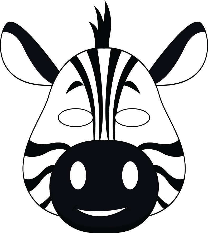 Pix For > Jungle Animal Masks Templates