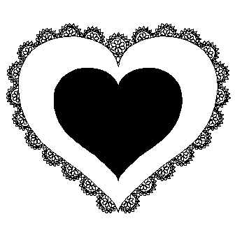 Wedding Hearts Clipart Black And White - Free ...