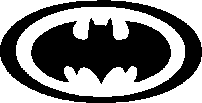 Batman Pumpkin Template